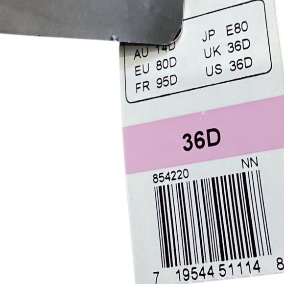 NWT 36D Wacoal Amazing Assets Strapless Push-Up Bra Style 854220, Nude Color - Picture 5 of 7